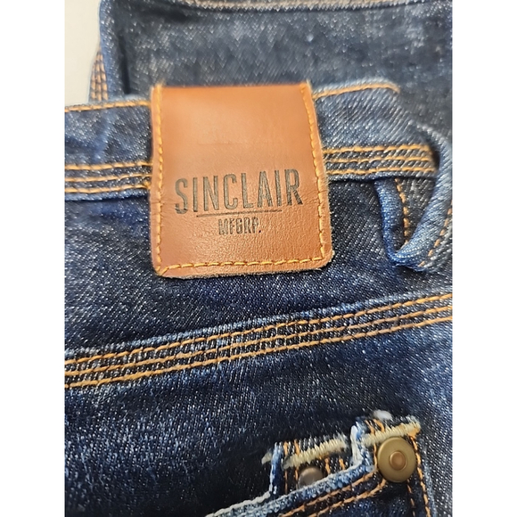 Sinclair Workers MVMT Women's Gino Jeans Dark Blue 26x29 New Without Tags - Picture 4 of 14